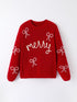 mom-and-me-winter-christmas-red-merry-pullover-sweater - Sophia's Style-7